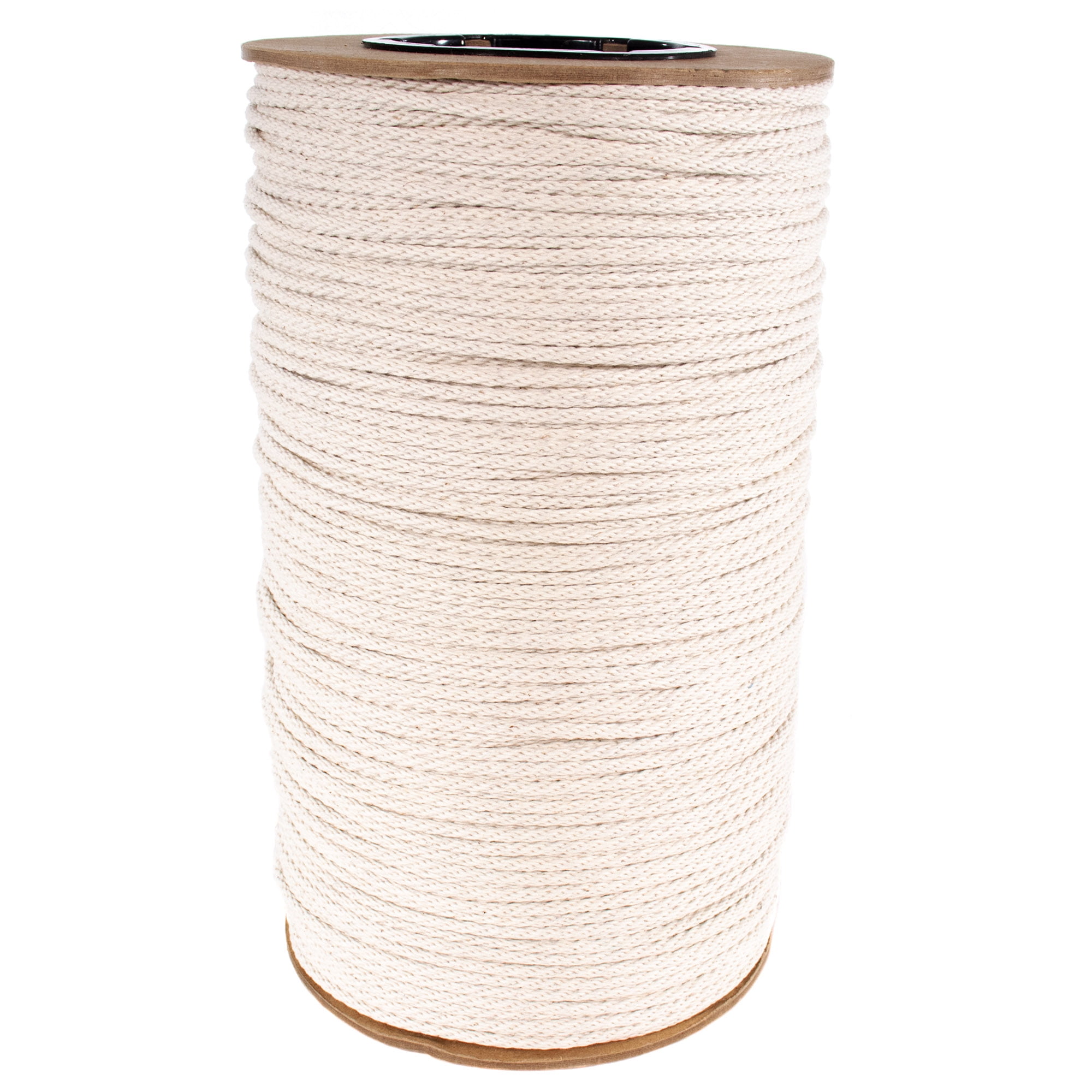 Paracord Planet Solid Braid Cotton Rope - 1/8, 3/16, 1/4, 3/8, & 1/2 ...