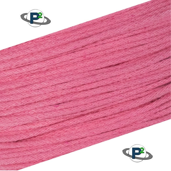 Paracord Planet Solid Braid Poly Cotton Rope - 1/2, 3/8, 1/4, 3/16, and 1/8 inch Sizes - Sash Cord Available in Various Colors