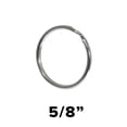 thumbnail image 1 of Paracord Planet Split Ring Fishing Lure, Lanyard, Dog Tag Connector Nickel Plated Spring Steel - Choose from 12mm, 1", 1 1/2", 3/4", 5/8" in 5 pack, 10 pack or 20 pack sizes, 1 of 3