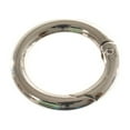 thumbnail image 1 of Paracord Planet Spring Gate O-Ring - 3/4 Inch Gold, Bronze, & Silver - 1 Inch Matte Silver - Multiple Pack Sizes Available, 1 of 3