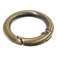 thumbnail image 1 of Paracord Planet Spring Gate O-Ring - 3/4 Inch Gold, Bronze, & Silver - 1 Inch Matte Silver - Multiple Pack Sizes Available, 1 of 3