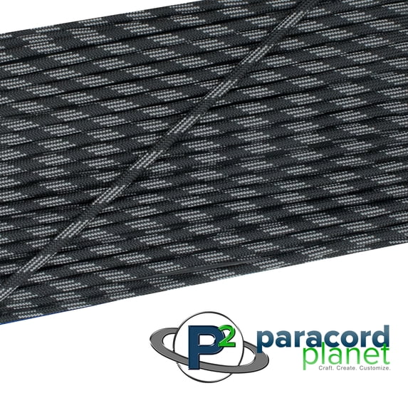 Paracord Planet Type III 7 Strand 550lb Nylon Paracord - 10, 25, 50, 100 Foot Hanks and 250, 1000 Foot Spools - Large Variety of Colors and Patterns