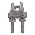 thumbnail image 1 of Paracord Planet Wire Rope Clamps - Stainless Steel - Multiple Packs and Sizes, 1 of 5