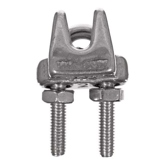 Paracord Planet Wire Rope Clamps - Stainless Steel - Multiple Packs and Sizes