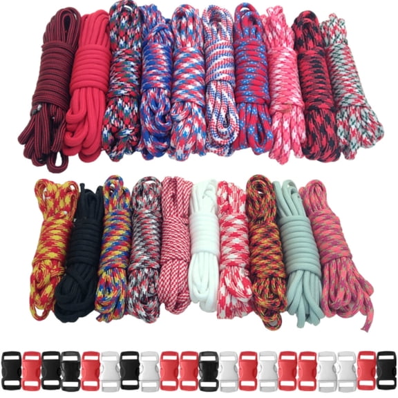 Paracord Planet's Bracelet Crafting Kits with Buckles