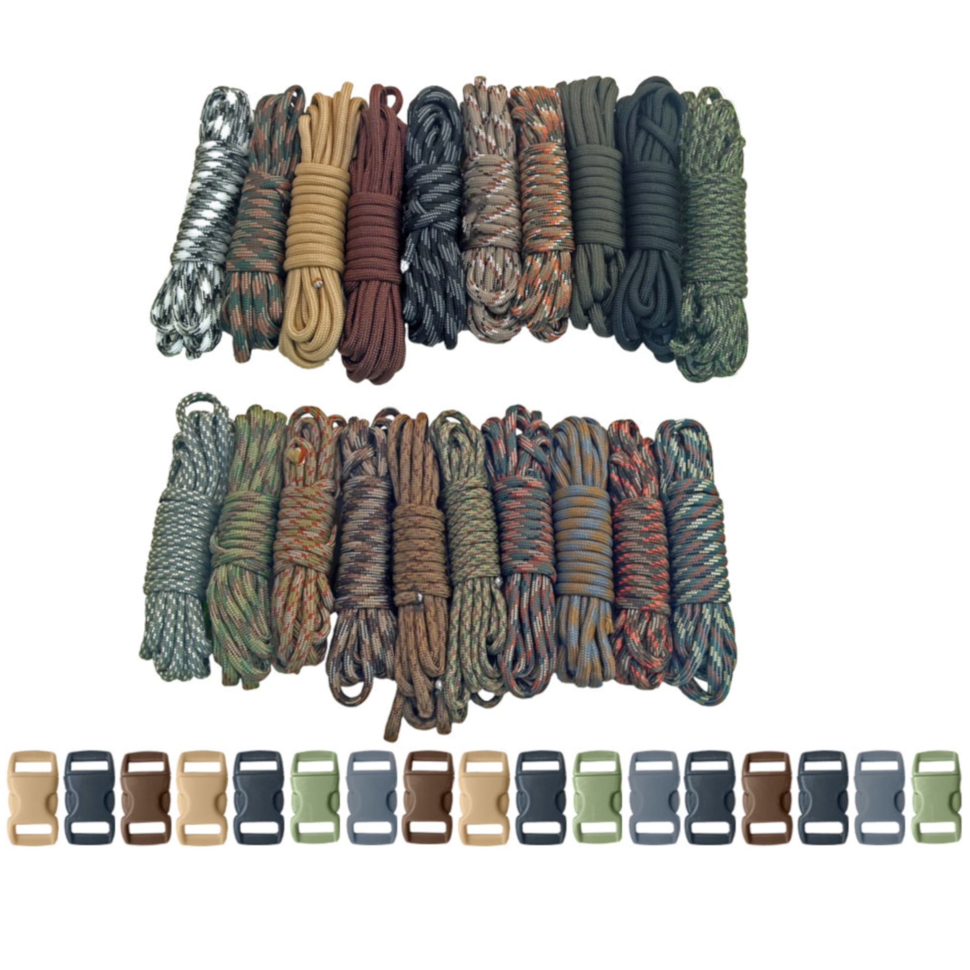 Paracord Planet's Bracelet Crafting Kits with Buckles
