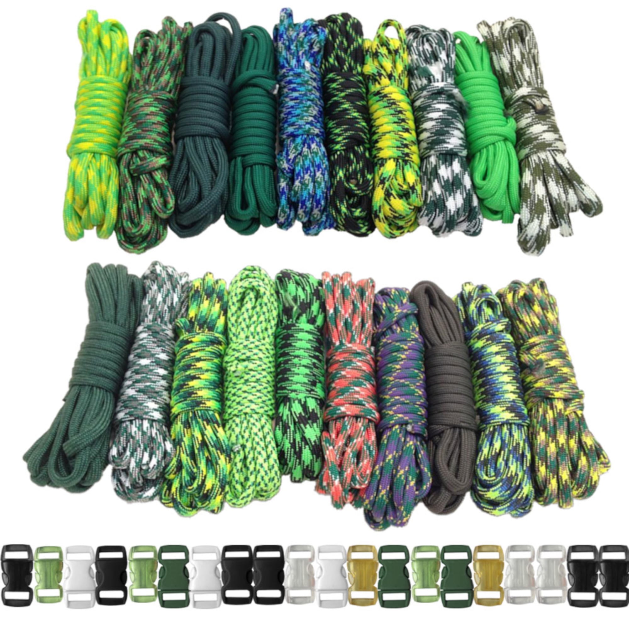Paracord Planet's Bracelet Crafting Kits with Buckles