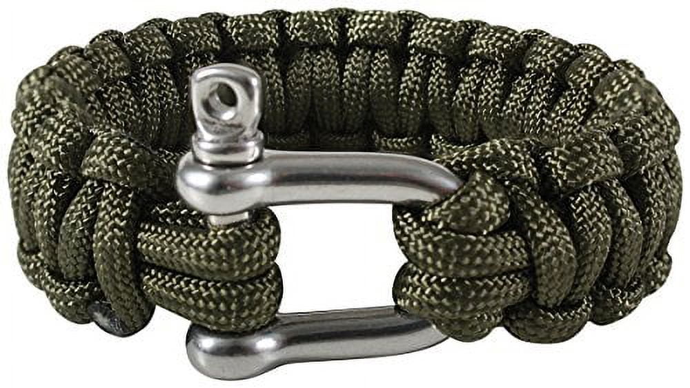 Wolf head paracord Shackle clasp for paracord bracelet