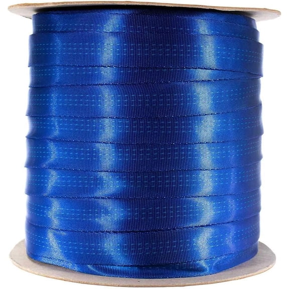 Paracord  Tubular Webbing 1 Inches – Heavy Duty Nylon/Rescue Harnesses Work Great for Outdoors (1 Yard - Black)