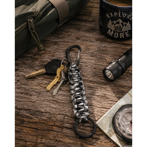 Paracord loop keychain