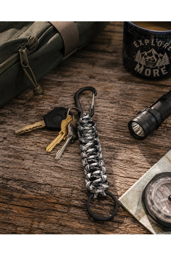 Paracord loop keychain