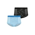 thumbnail image 1 of Parade Lace Mesh Boyshort Underwear, 2-Pack, Sizes XS to 3XL, 1 of 7