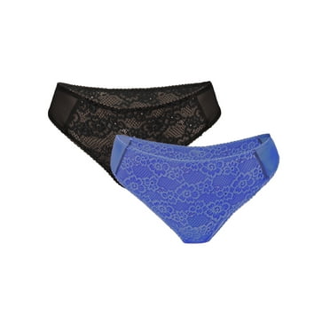 Parade Lace Thong Underwear, 2-Pack, Sizes XS to 3XL