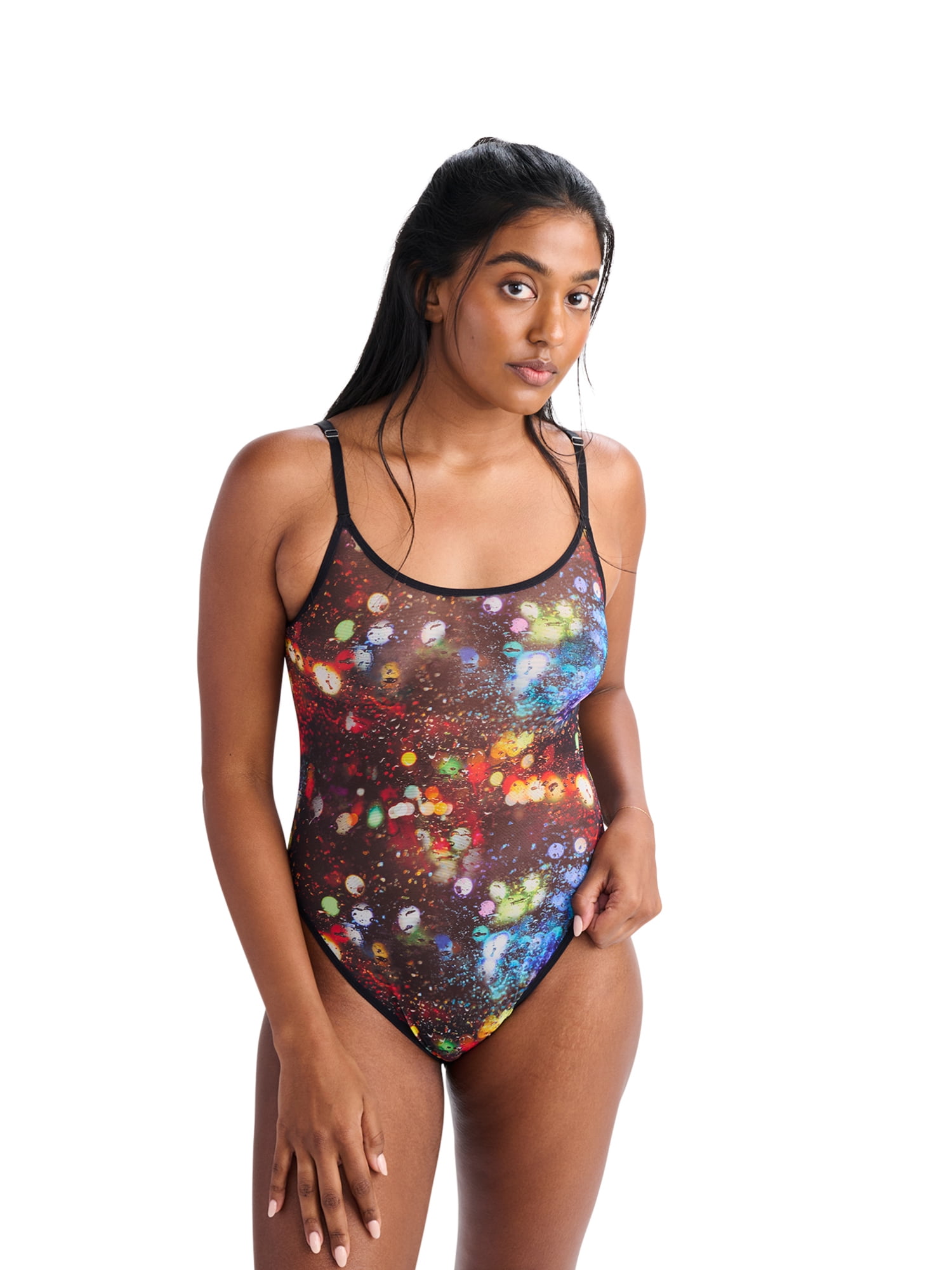 Parade Mesh Scoop Bodysuit, Sizes XS to 3XL - Walmart.com