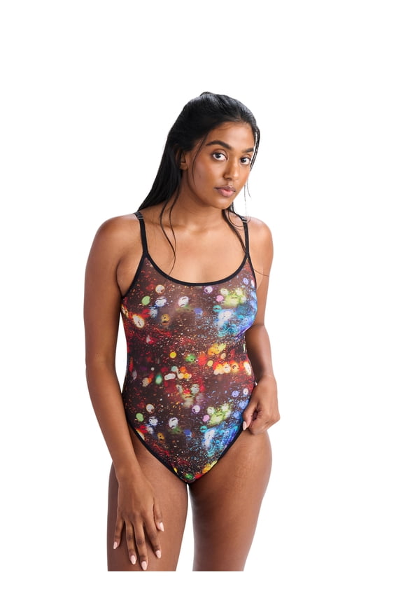 Mesh Scoop Bodysuit, Sizes XS to 3XL