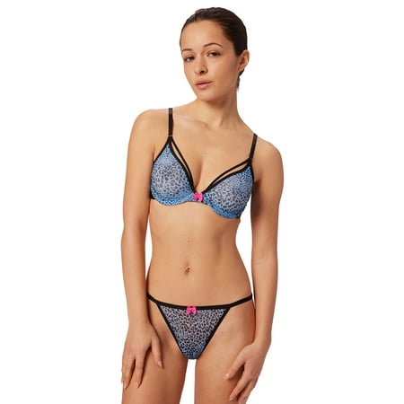 Parade Mesh Underwire Bra and Cheeky Set, Sizes XS to 3XL