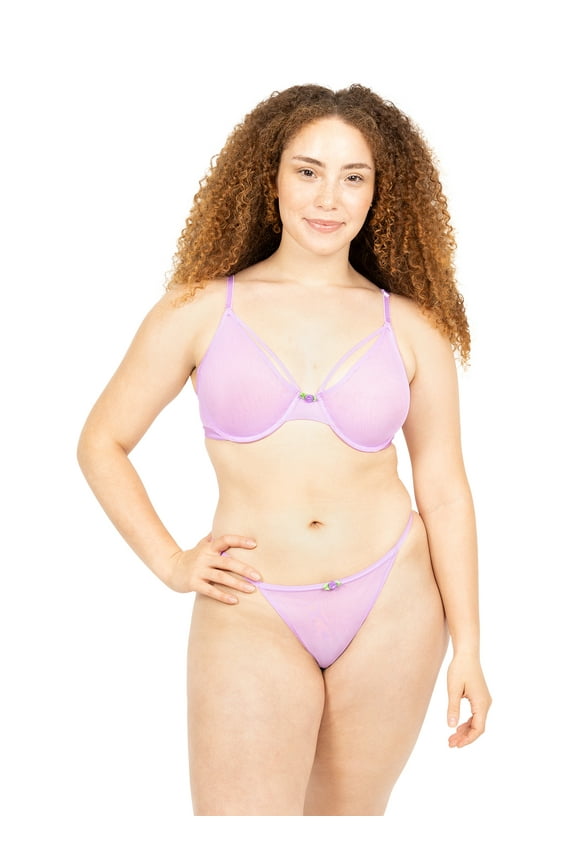 Mesh Underwire Set, Sizes XS to 3XL