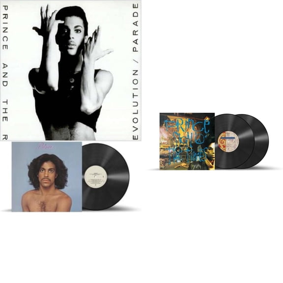 Parade (Music From Under The Cherry Moon) & Prince (X) & Sign O The Times [LP Vinyl Bundle]