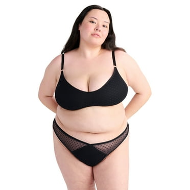 Parade Triangle Bralette and Thong Set, Sizes XS to 3XL