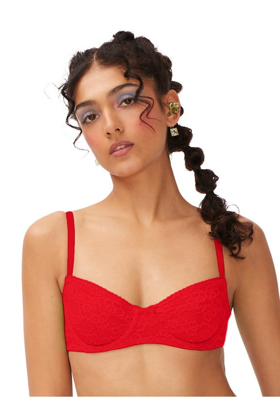 Women's Lace Balconette, Sizes S to 3XL