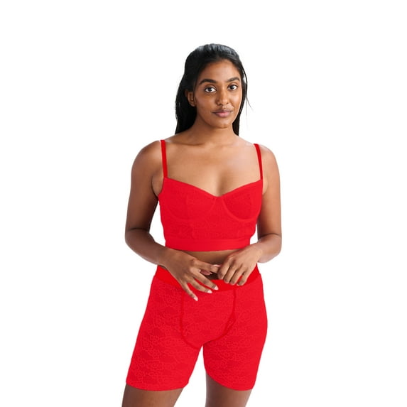 Parade Women's Lace Boxer Brief, Sizes XS to 3XL