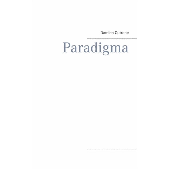 Paradigma, (Paperback)