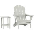 thumbnail image 1 of Paradise 2-Piece Set Classic Folding Adirondack Chair with Outdoor Side Table, 1 of 8