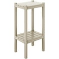 thumbnail image 1 of Paradise 36"" Outdoor Adirondack HDPE 2-Tier Patio Side Table, Sand, COS02991, 1 of 9