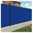 Paradise 4' x 105' Blue Privacy Fence Screen Heavy Duty Fence Cover