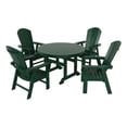 thumbnail image 1 of Paradise 5 Piece Round Dining Table and Chair Set, 1 of 9