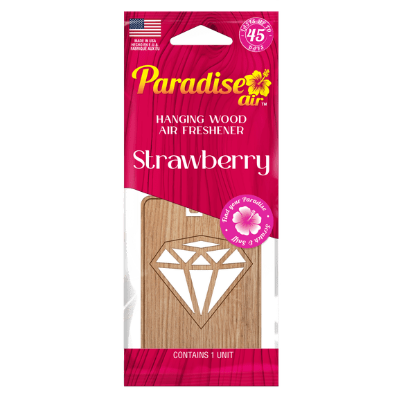 Paradise Air Hanging Wood Strawberry 40 Unit Master Case
