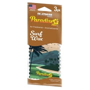 Paradise Air Platinum Series Hanging Paradise Surf Wax Fragrance 10 Packs with 3 Units in Each Pack