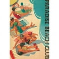 thumbnail image 1 of Paradise Beach Club Poster Print by  Wild  Portfolio, 1 of 2