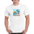 thumbnail image 1 of Paradise Beach Ocean Travels T-Shirt Men -Image by Shutterstock, Male Small, 1 of 4