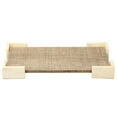 thumbnail image 1 of Jamie Young Co Paradise Bone Decorative Tray Gray Fabric, 1 of 4