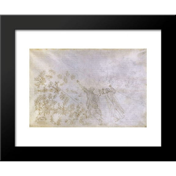 Paradise, Canto XXX 20x24 Framed Art Print by Botticelli, Sandro