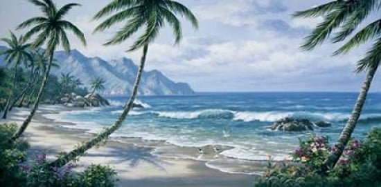 Paradise Canvas Art - Sung Kim (10 x 20)
