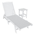 thumbnail image 1 of Paradise Classic Adirondack Plastic Outdoor Chaise Lounges (Set of 2), 1 of 9