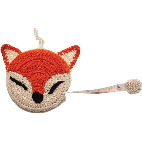 Paradise Crocheted Tape Measure 60"-Fox