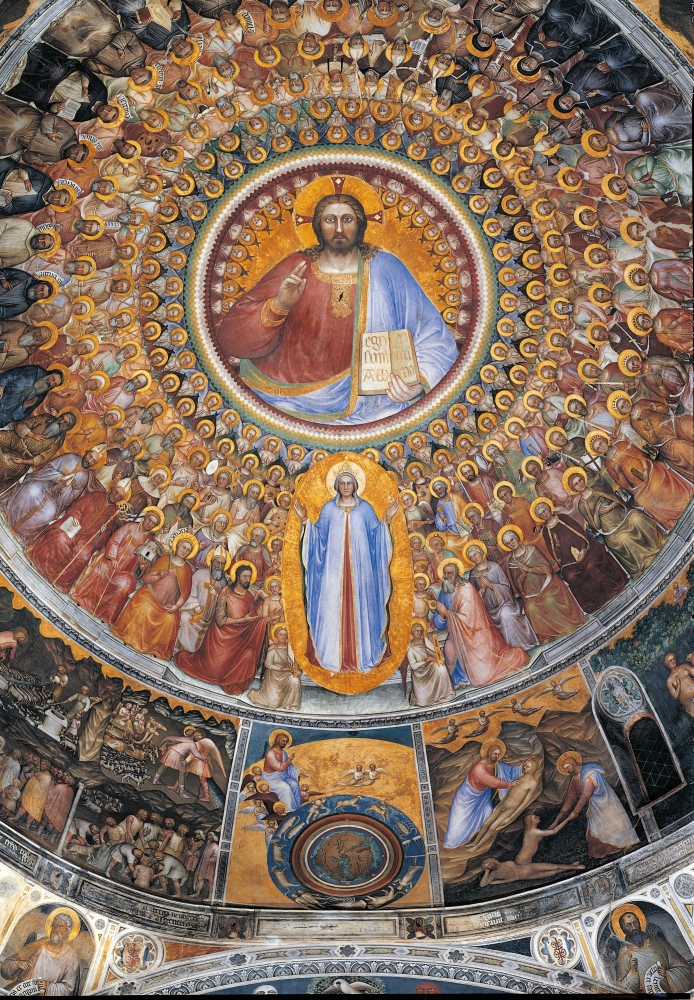 Paradise Domed Vault Of The Baptistery Canvas Art - (24 x 36)