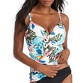 thumbnail image 1 of Paradise Floral Enrapture Underwire Tankini Top Swimsuit, 1 of 2