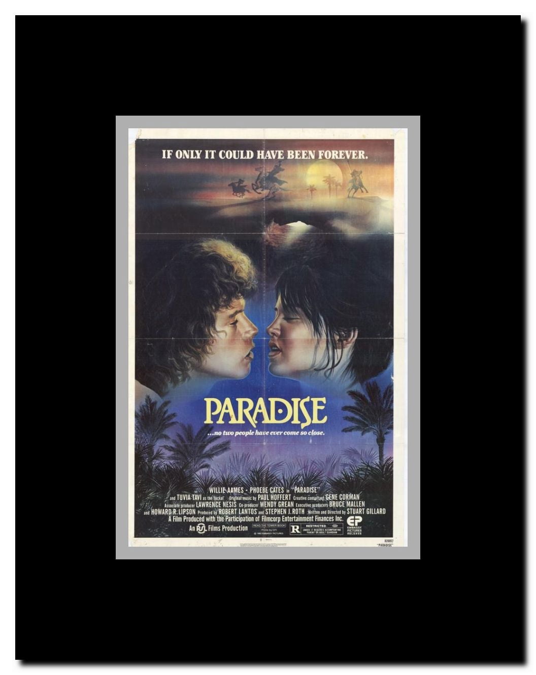 Paradise Framed Movie Poster