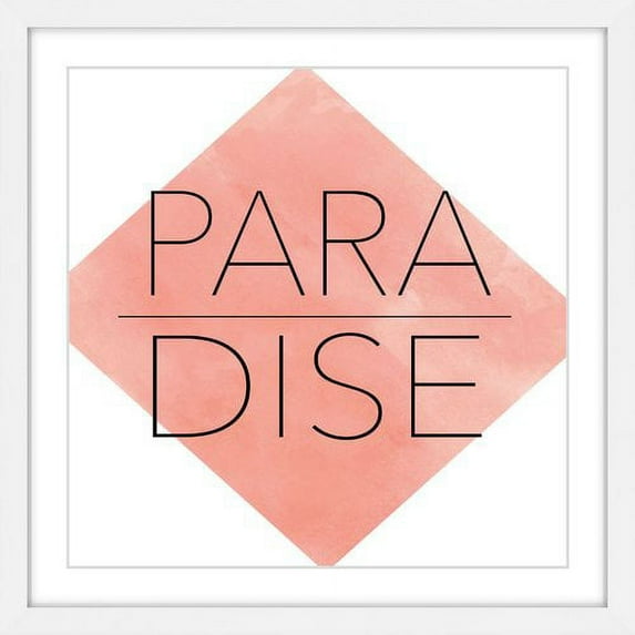 "Paradise" Framed Painting Print