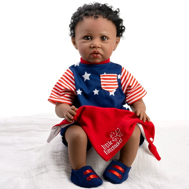 Paradise Galleries® African-American Realistic Reborn Baby Doll 