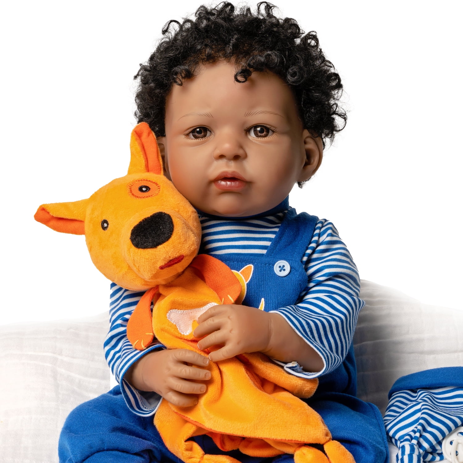 Paradise Galleries African American Reborn Baby Doll Daisy May