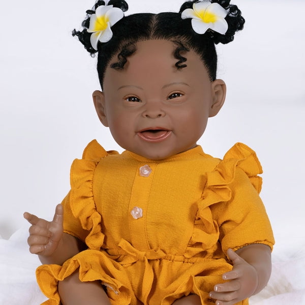 Paradise Galleries® Realistic Reborn Baby Girl Doll for Down Syndrome