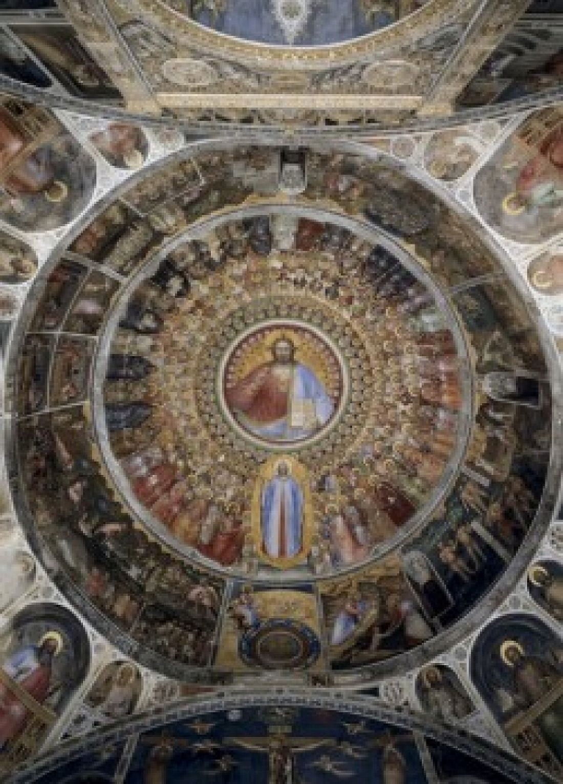 Paradise Giusto de Menabuoi (active 1349-ca 1390 Italian) Fresco Baptistry Padua Italy Canvas Art - Giusto de Menabuoi (18 x 24)