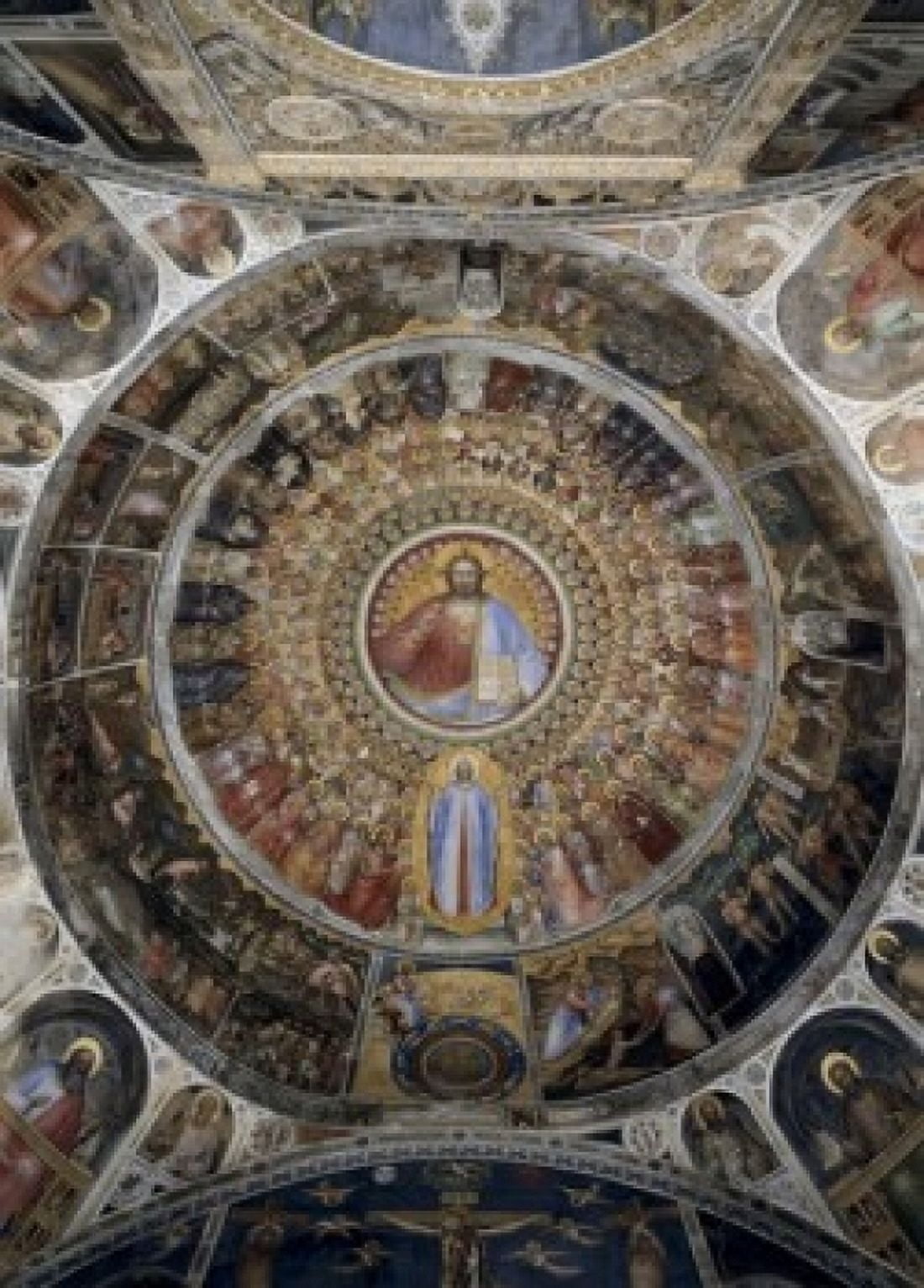 Paradise Giusto de Menabuoi (active 1349-ca 1390 Italian) Fresco Baptistry Padua Italy Canvas Art - Giusto de Menabuoi (24 x 36)