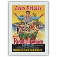 thumbnail image 1 of Paradise Hawaiian Style (Paradis Hawaien) - Starring Elvis Presley - Vintage Film Movie Poster c.1966 - Japanese Unryu Rice Paper Art Print (Unframed) 12 x 16 in, 1 of 4