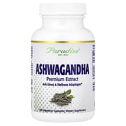Paradise Herbs Ashwagandha, 250 mg, 180 Vegetarian Capsules